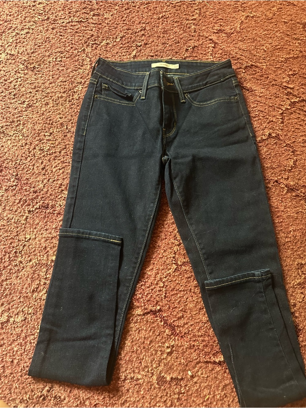Levi's Dark Indigo Straight Leg Women's Jeans